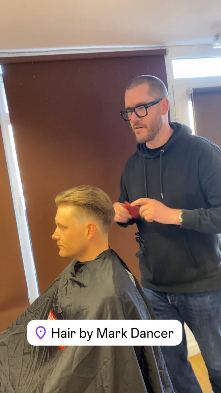 Instagram post from hairbymarkdancer. This post is in position 10.