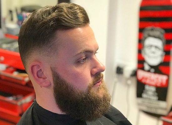 Mens Barbers, Hairdressers, Cowley, Oxford, Oxfordshire, Hair by Mark Dancer Hair by Mark Dancer Cowley, Oxford, Oxfordshire, Mid skin fade, beard trim